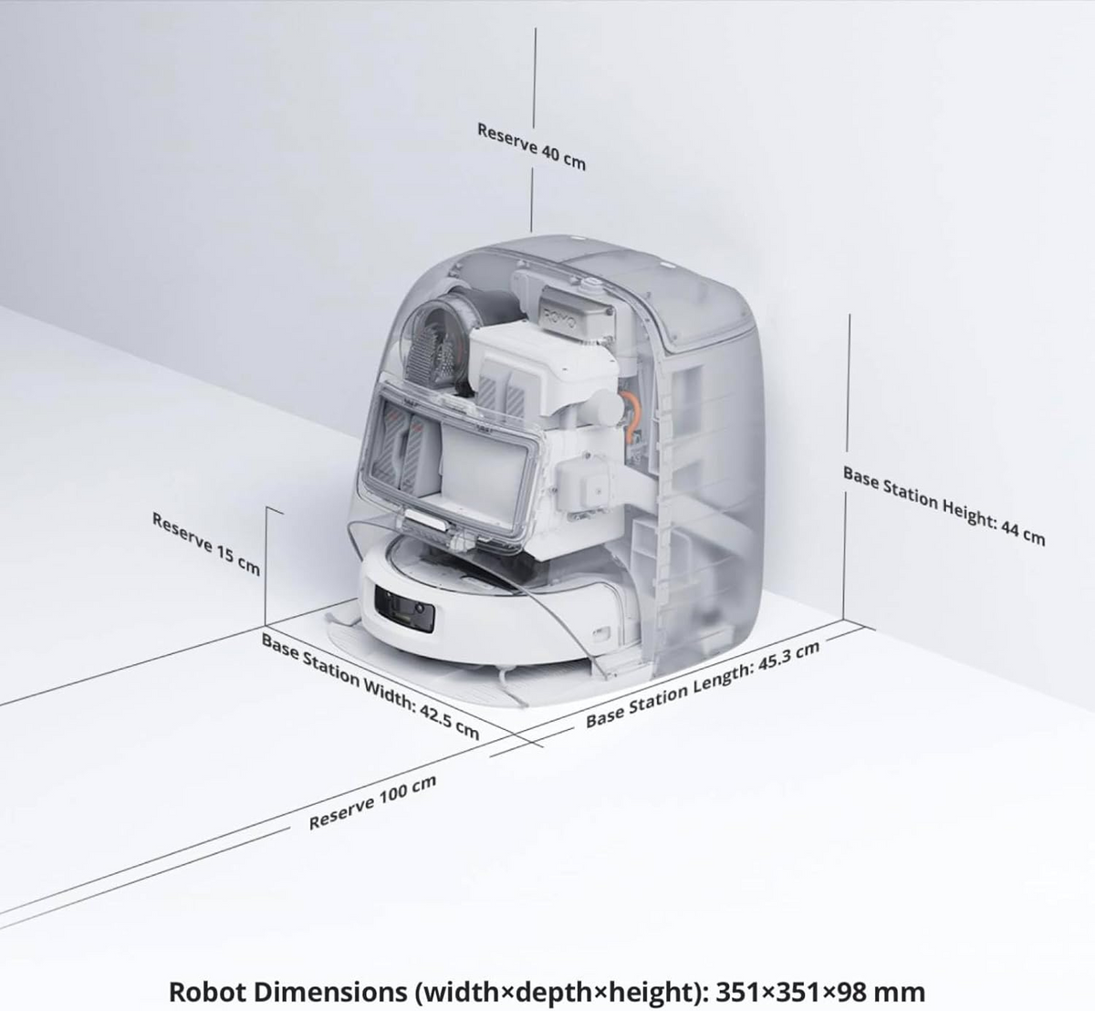 DJI ROMO Robot Vacuum Cleaner