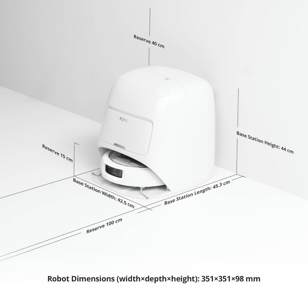 DJI ROMO Robot Vacuum Cleaner