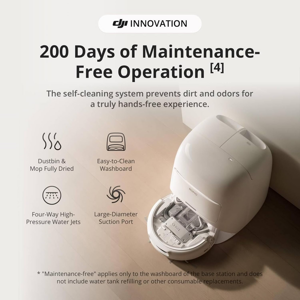 DJI ROMO Robot Vacuum Cleaner